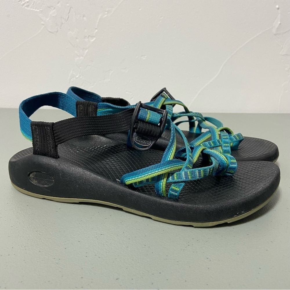 Chaco Women's Sandals Outdoor Hiking Blue Teal Size 8